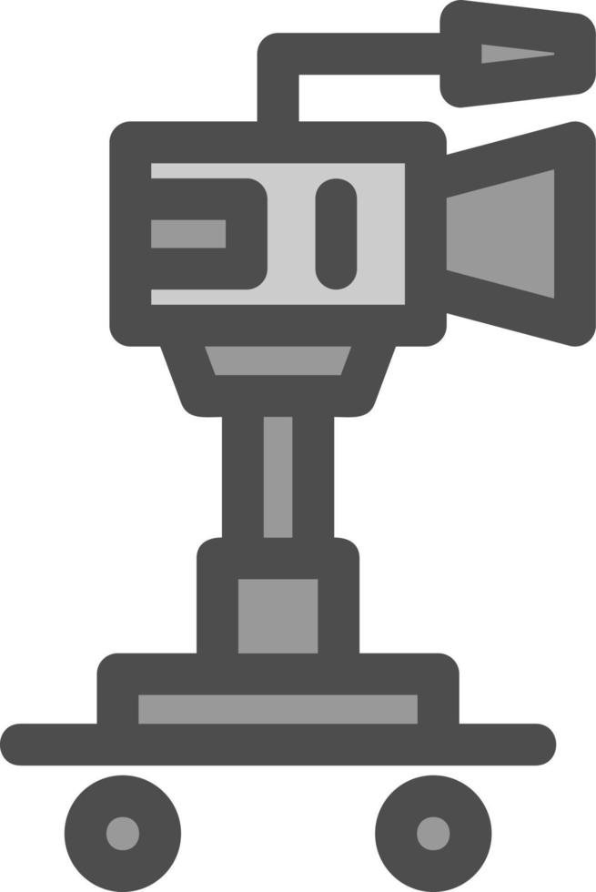 Camera Dolly Vector Icon Design