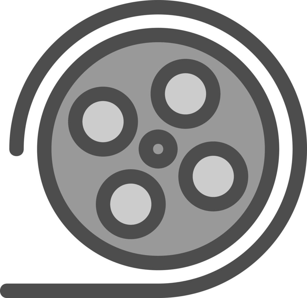 Film Reel Vector Icon Design