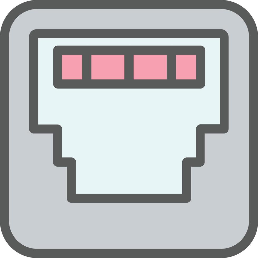 Ethernet Vector Icon Design