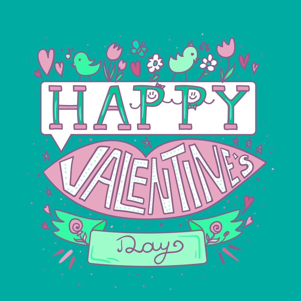 Happy Valentines Day vector