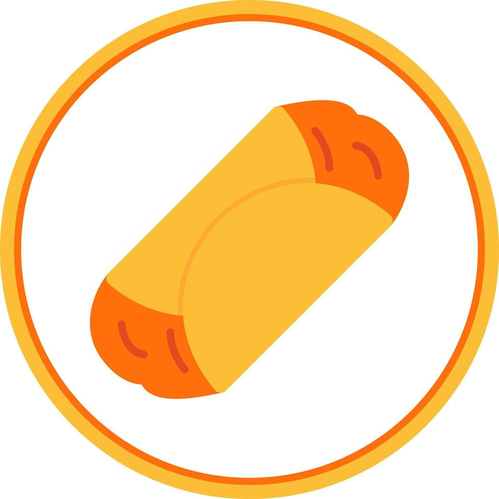 Enchilada Vector Icon Design