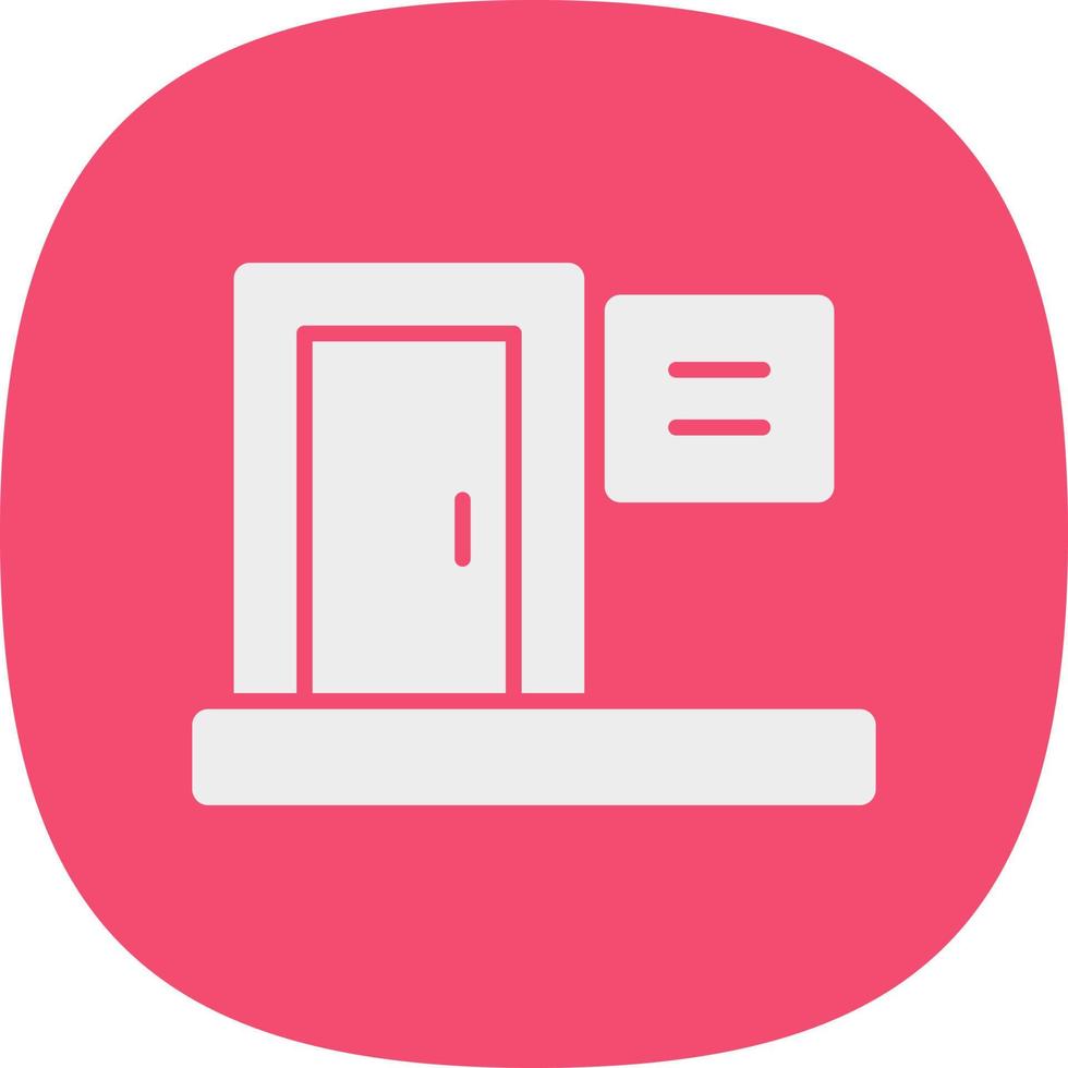 Dressing Room Vector Icon Design