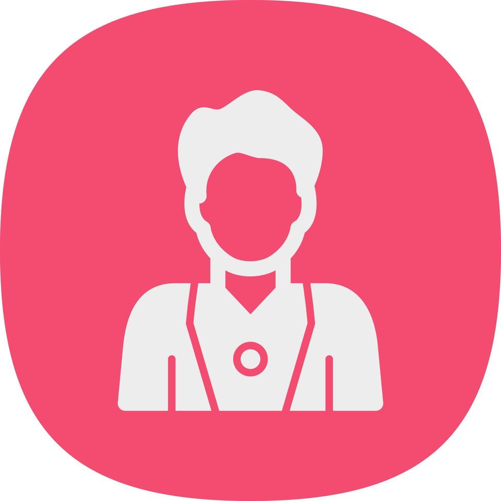 Actor Vector Icon Design
