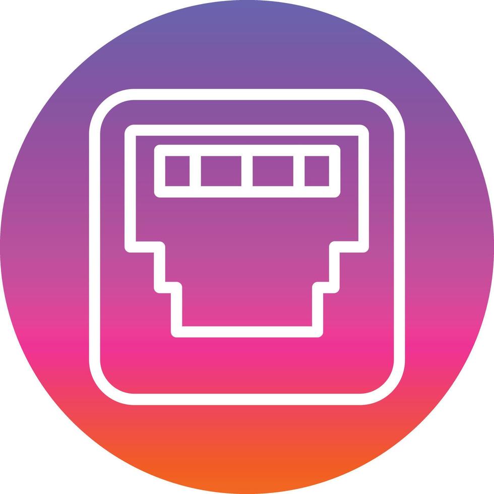 Ethernet Vector Icon Design
