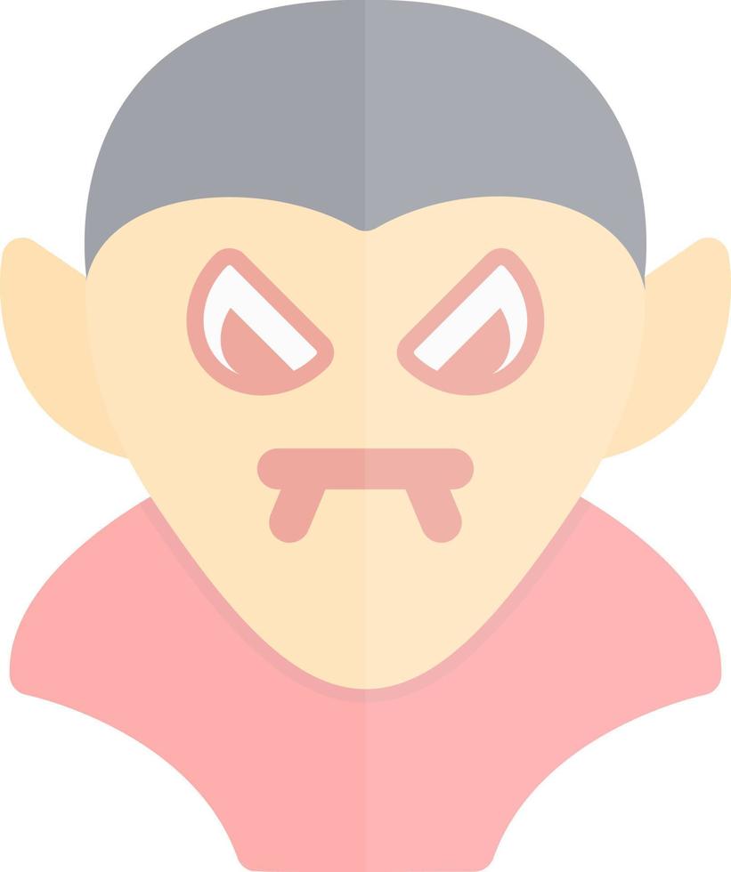 Dracula Vector Icon Design