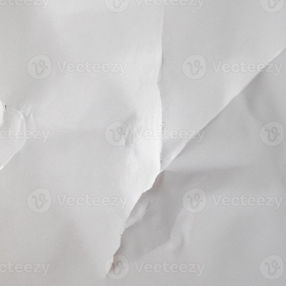 White crumpled background paper texture. High quality background and copy space for text. photo