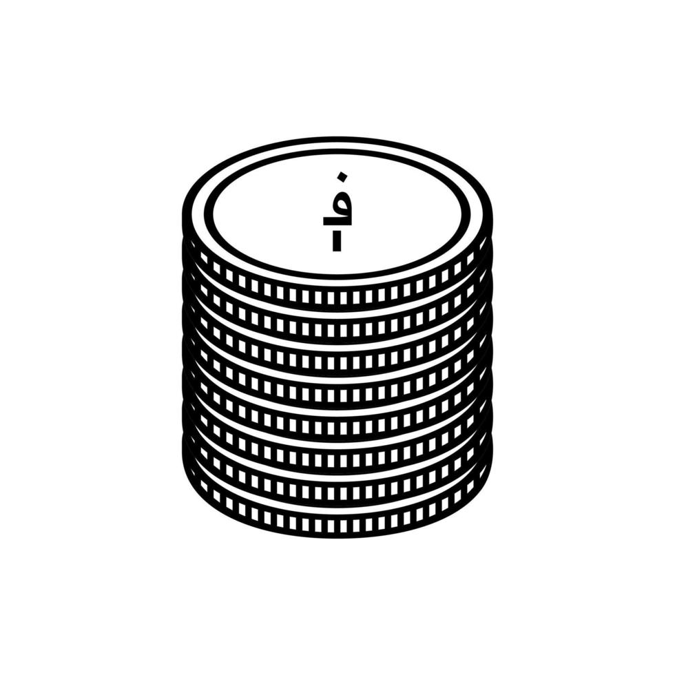 Afghanistan Currency Icon Symbol, Afghan Afghani, AFN Sign. Vector Illustration