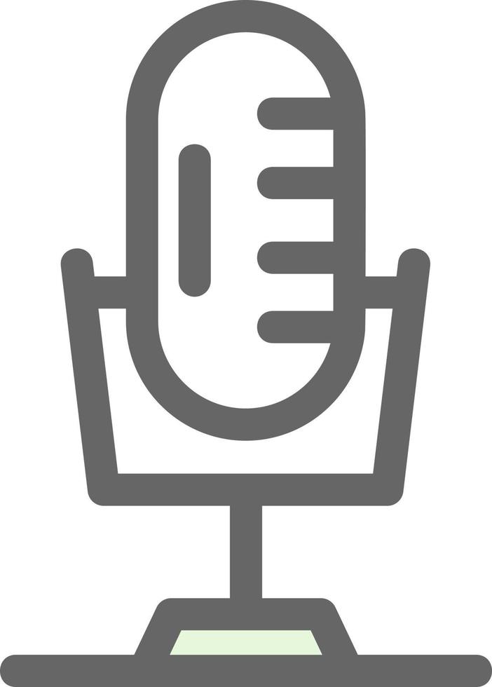 Voiceover Vector Icon Design