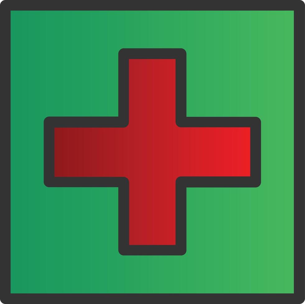 Plus Square Vector Icon Design