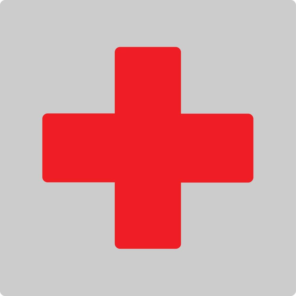Plus Square Vector Icon Design