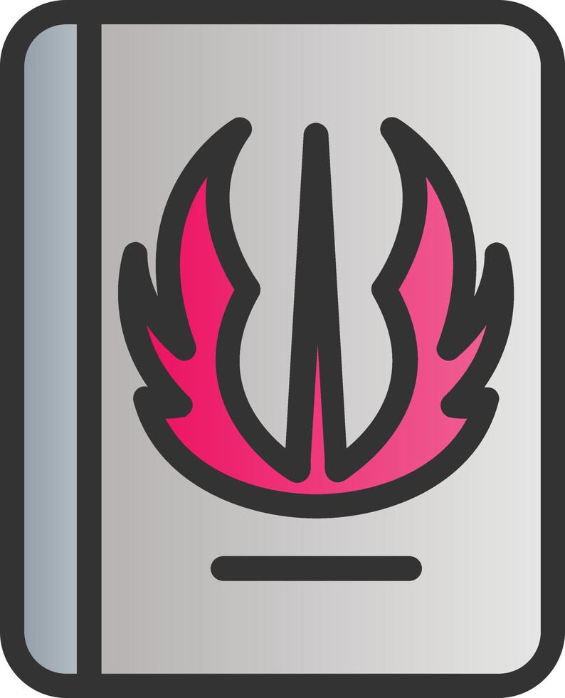 Journal Whills Vector Icon Design