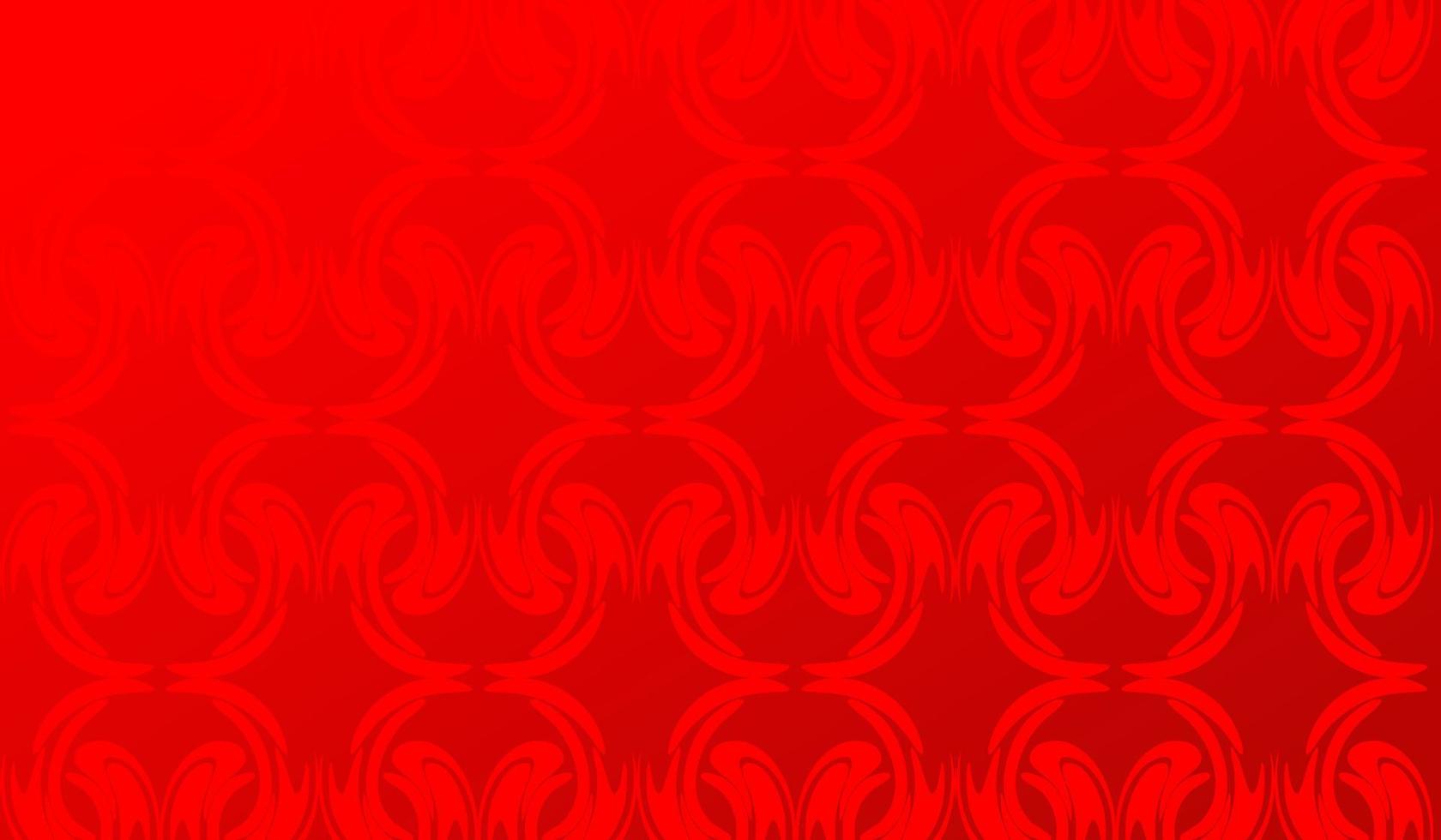 Colorful abstract background red flower blobs, cool and simple vector