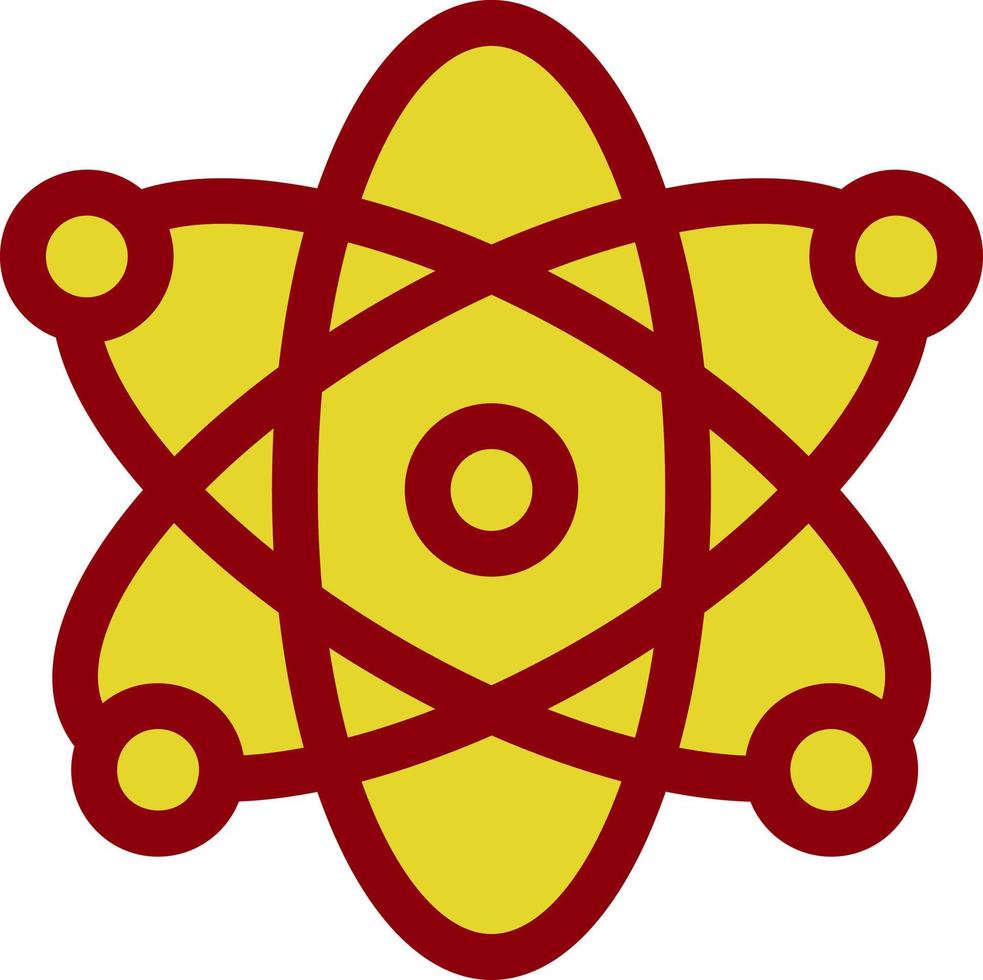 Necleus Glyph Icon vector