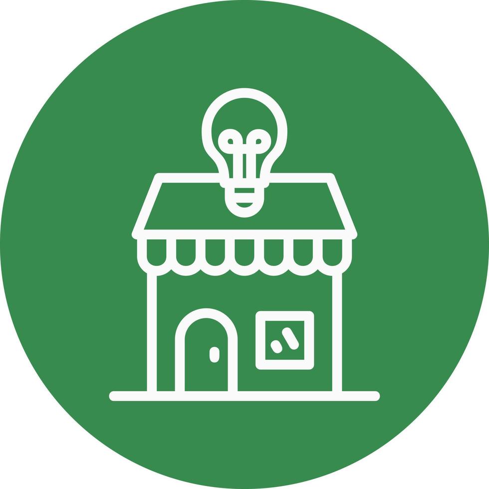 Electronics Shop Vector Icon Design