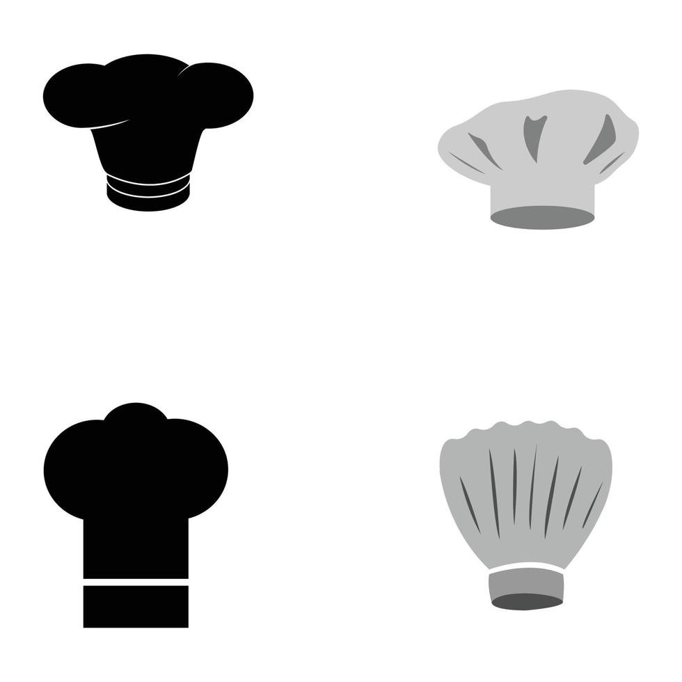 hat chef logo vector