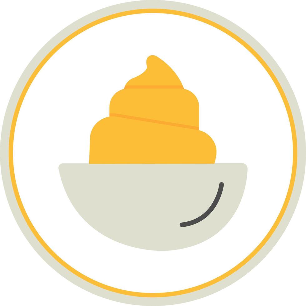 Deviled Eggs Vector Icon Design