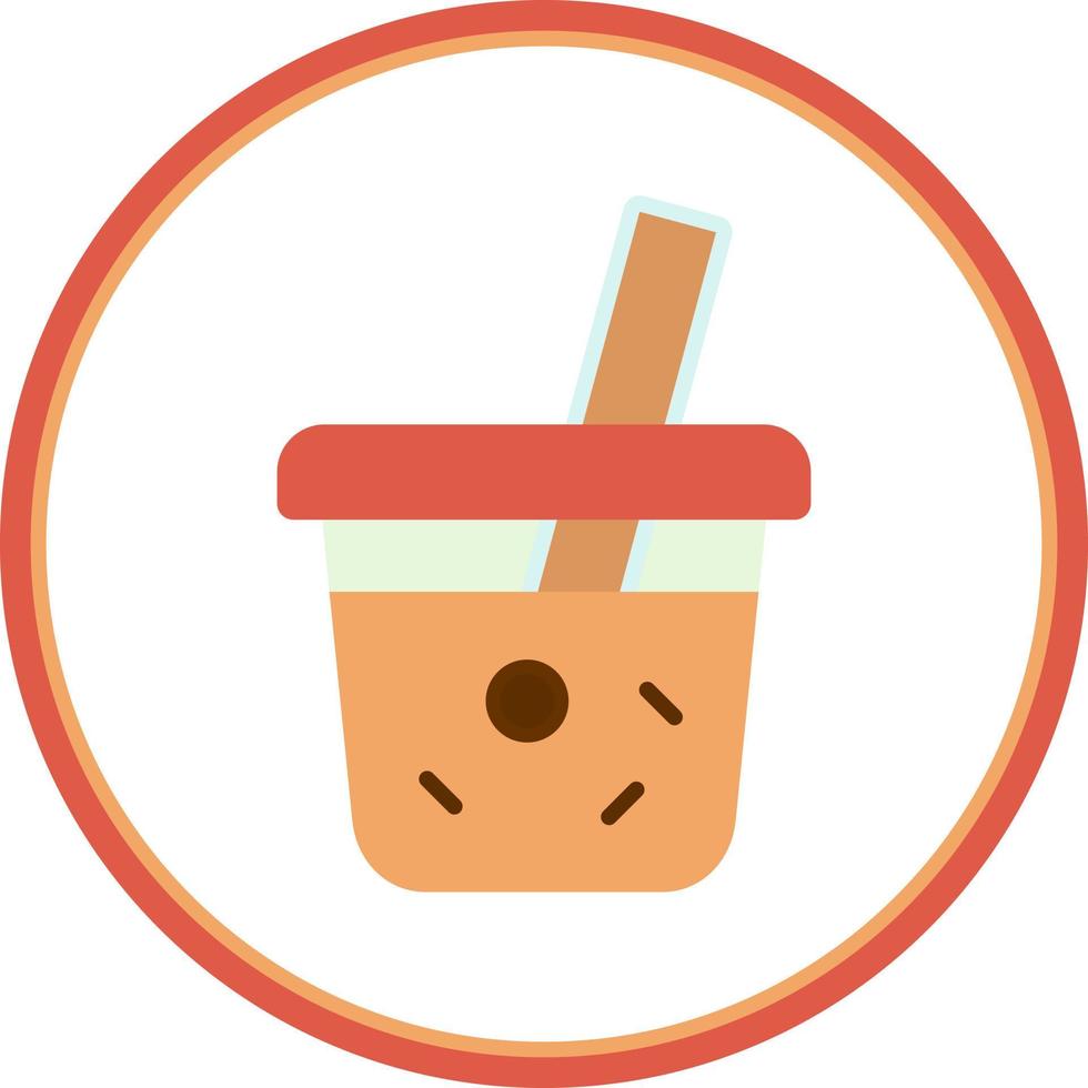 Boba Vector Icon Design