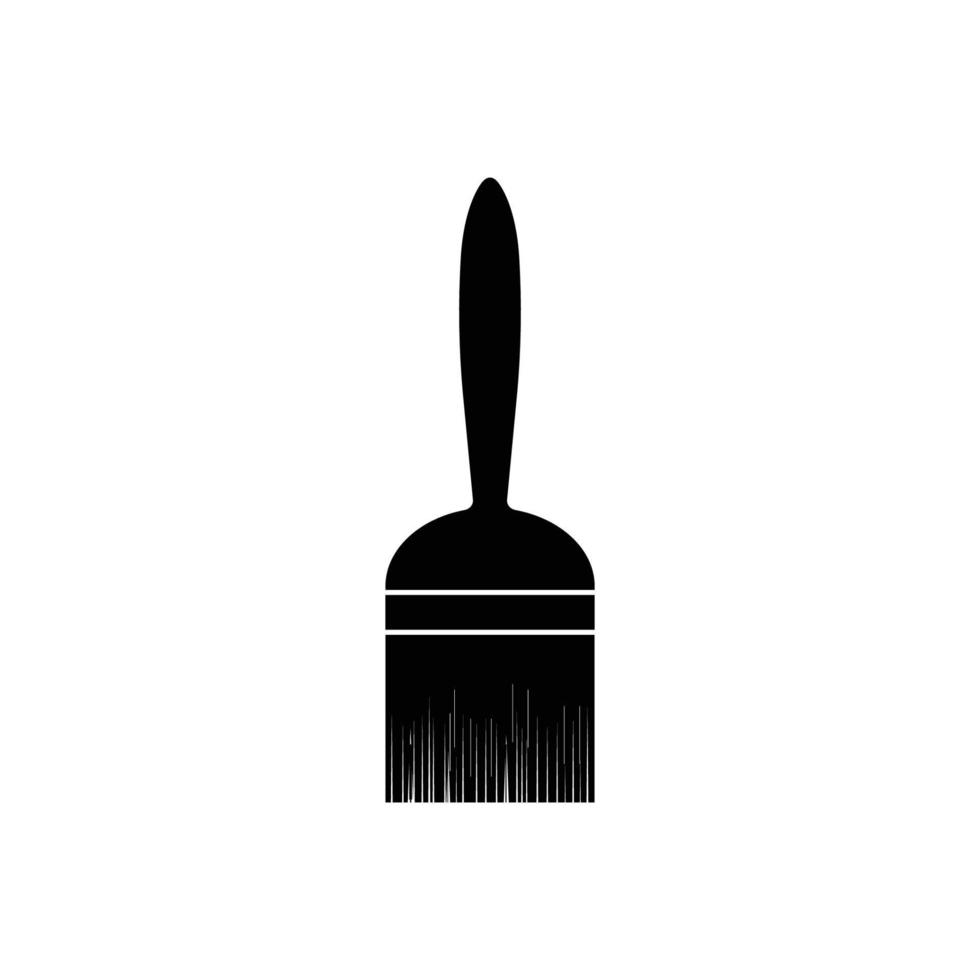 brush tool logo vector