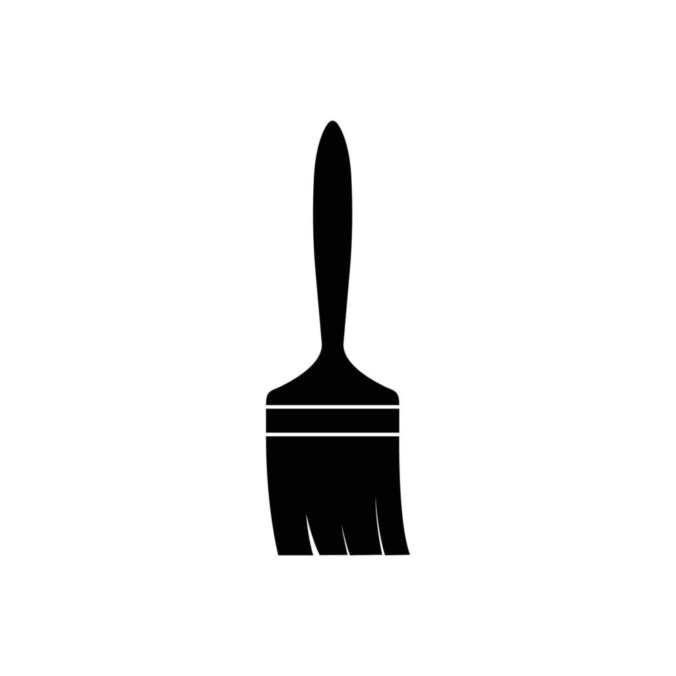 brush tool logo vector