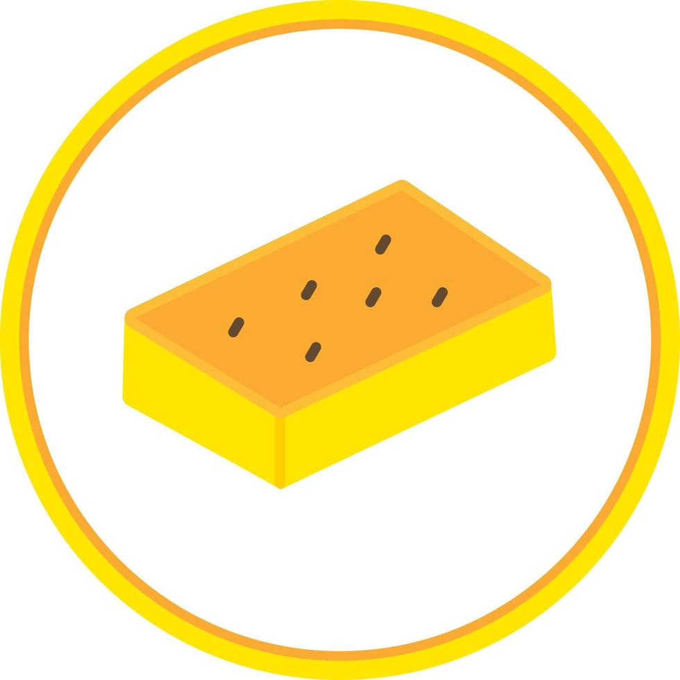 diseño de icono de vector de pan de maíz