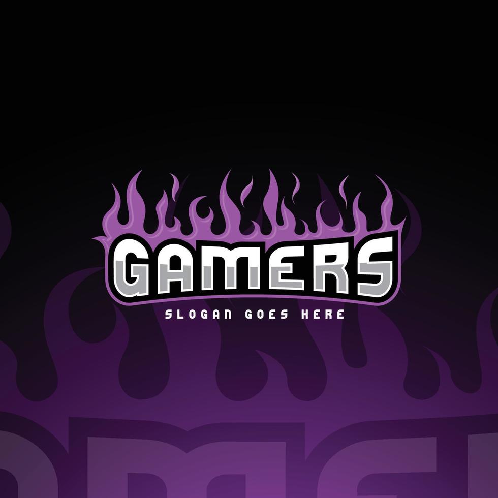 Gamers E-Sports Logo vector