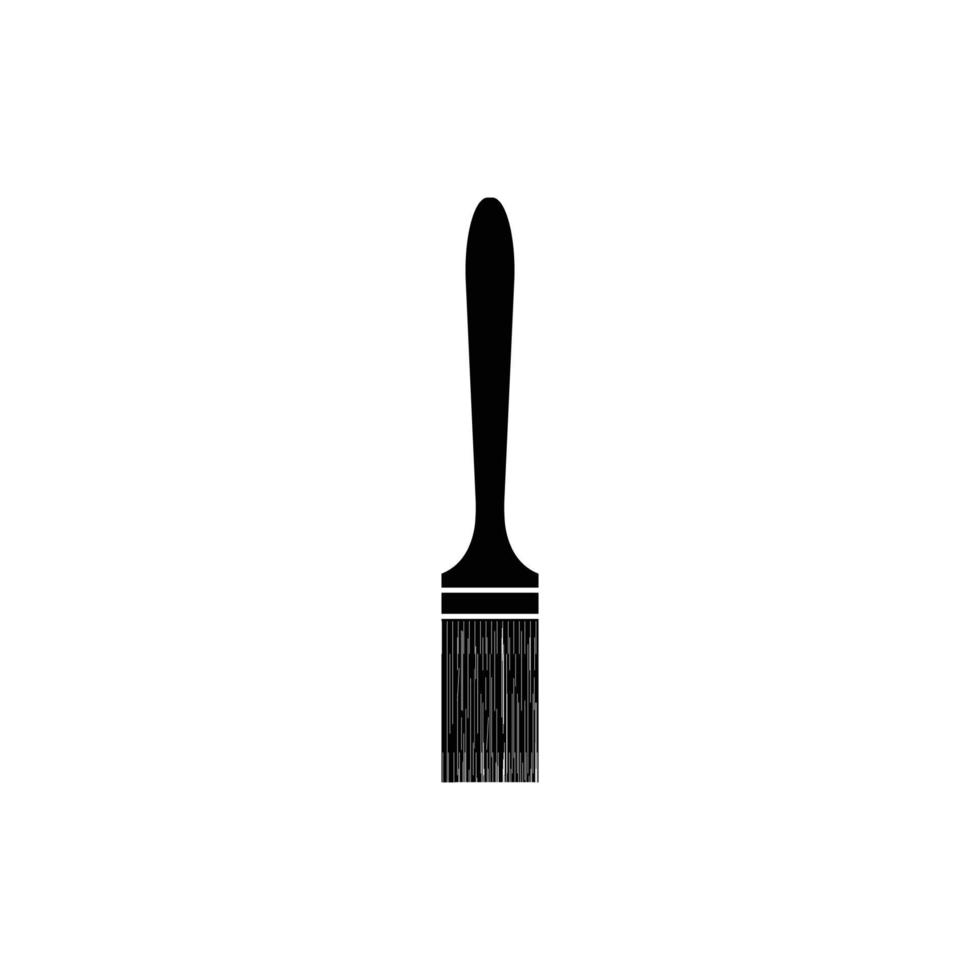 brush tool logo vector