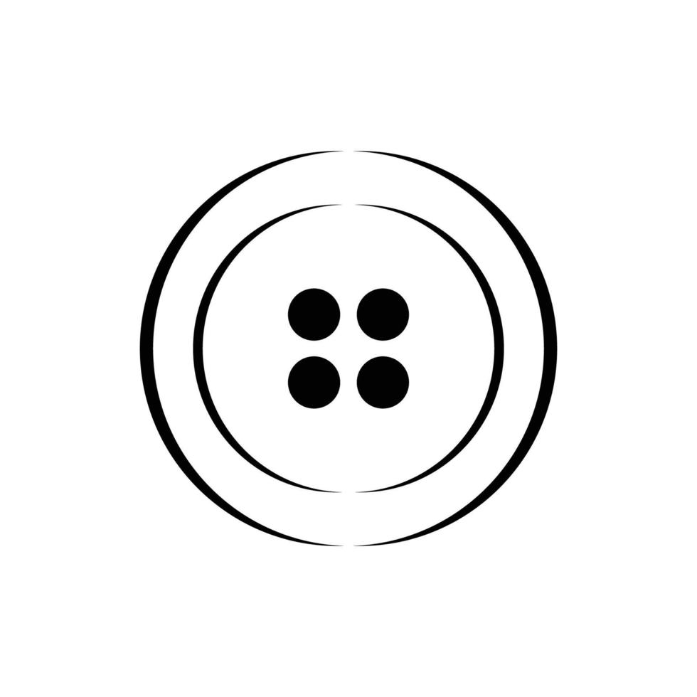 buttons dress logo vector