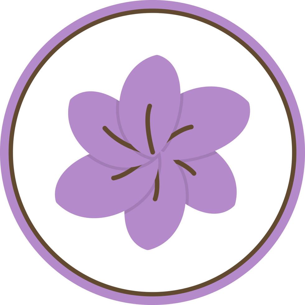 Saffron Vector Icon Design