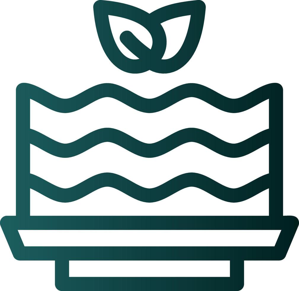 Lasagna Vector Icon Design