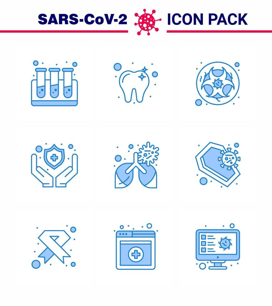 Coronavirus 2019nCoV Covid19 Prevention icon set pneumonia disease lab bronchitis protect viral coronavirus 2019nov disease Vector Design Elements