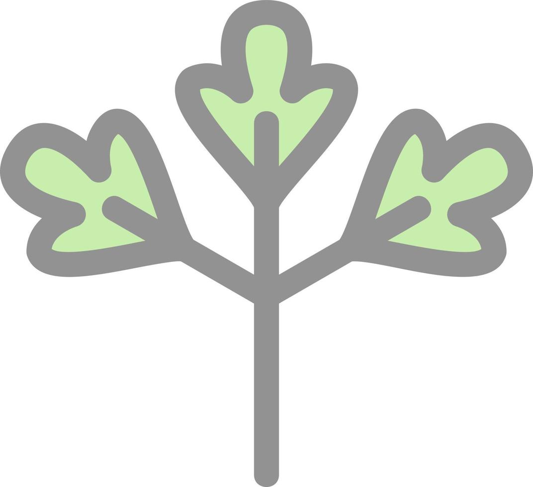 diseño de icono de vector de cilantro