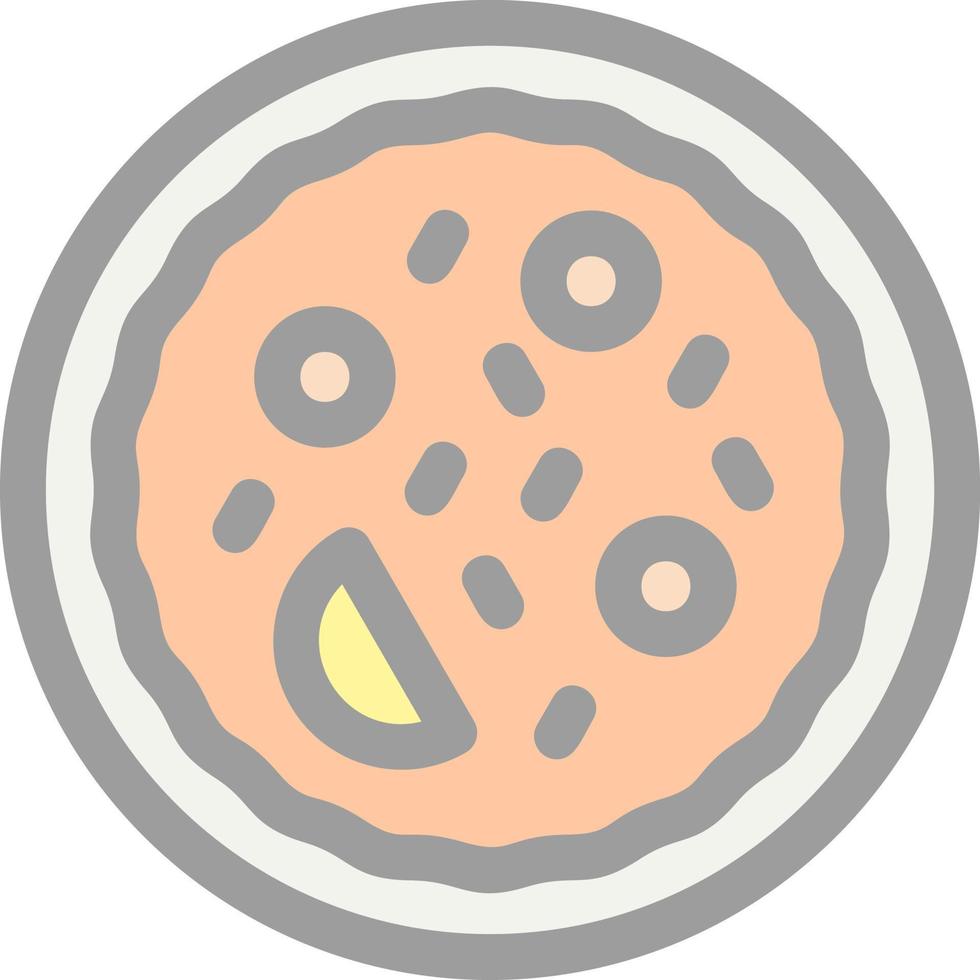 diseño de icono de vector de paella