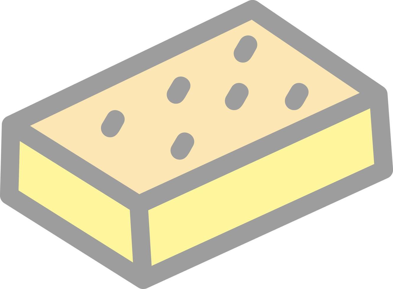 diseño de icono de vector de pan de maíz