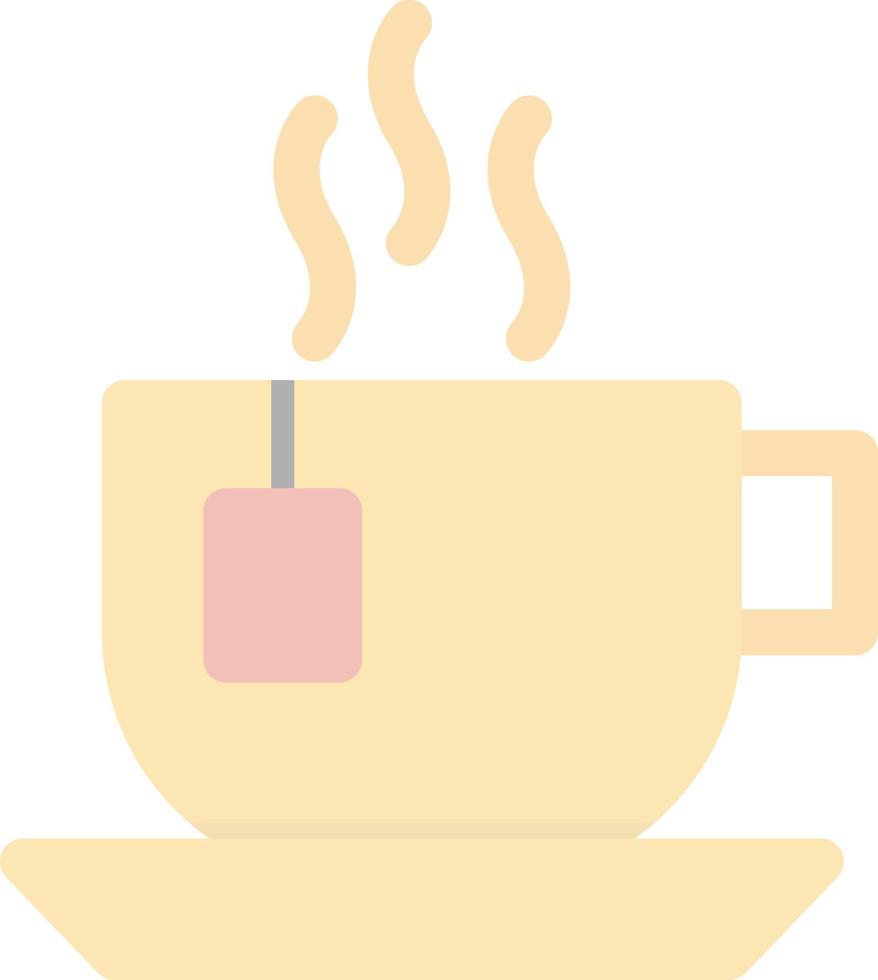 Afternoon Tea Vector Icon Design