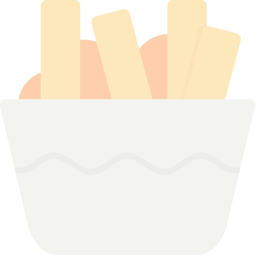 Poutine Vector Icon Design
