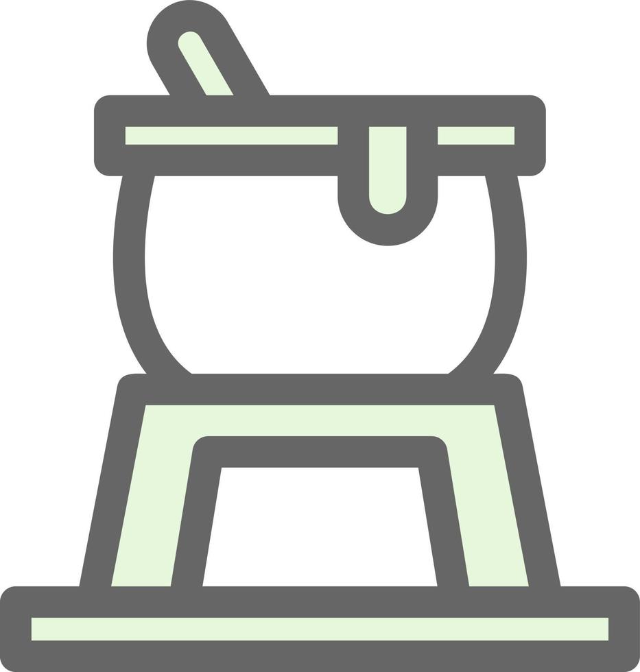 Fondue Vector Icon Design