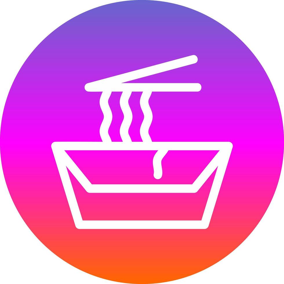 Ramen Vector Icon Design