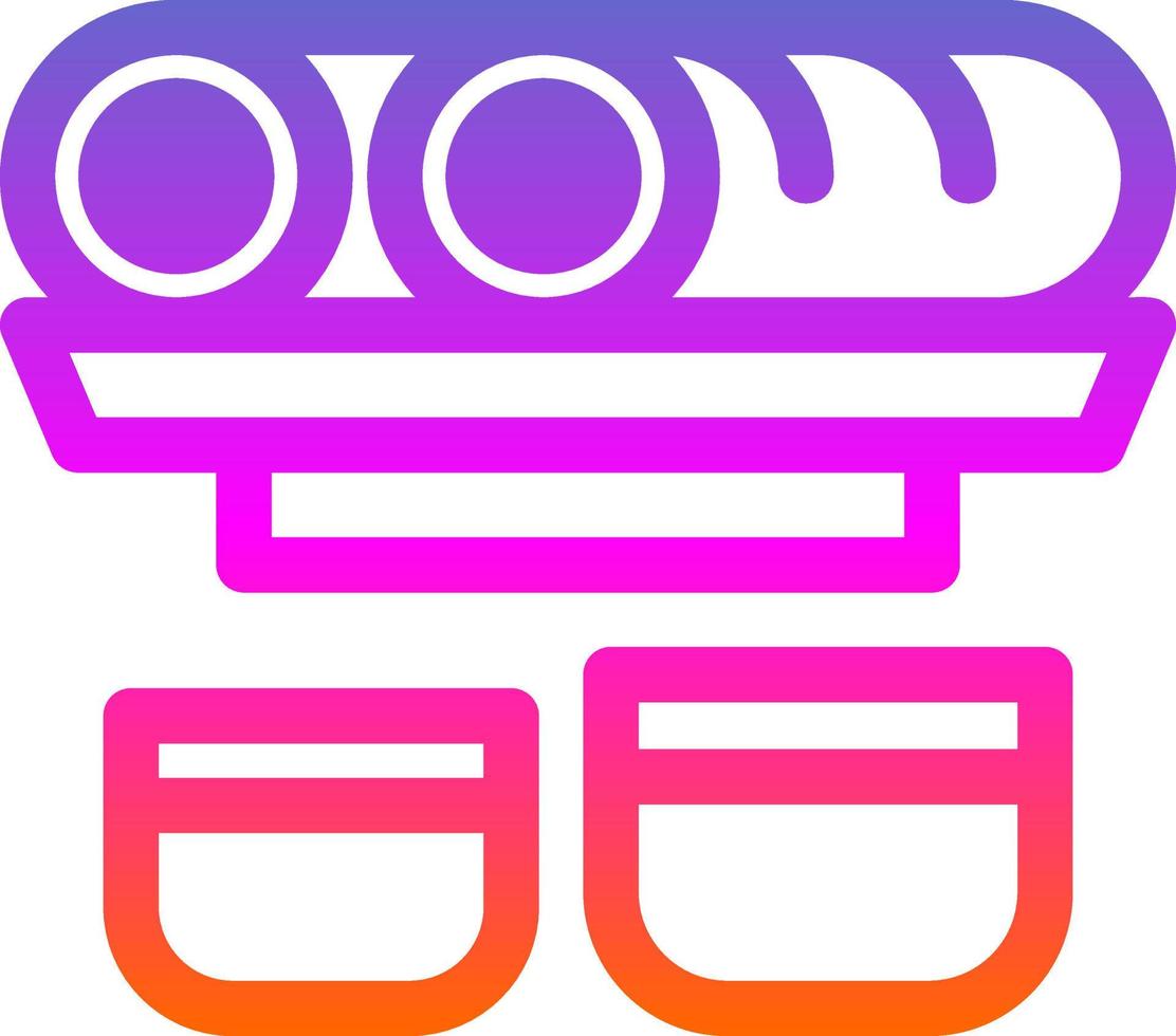 Spring Rolls Vector Icon Design