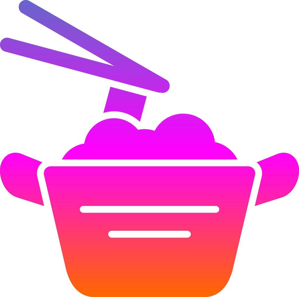 Japanese Food Vector Icon Design