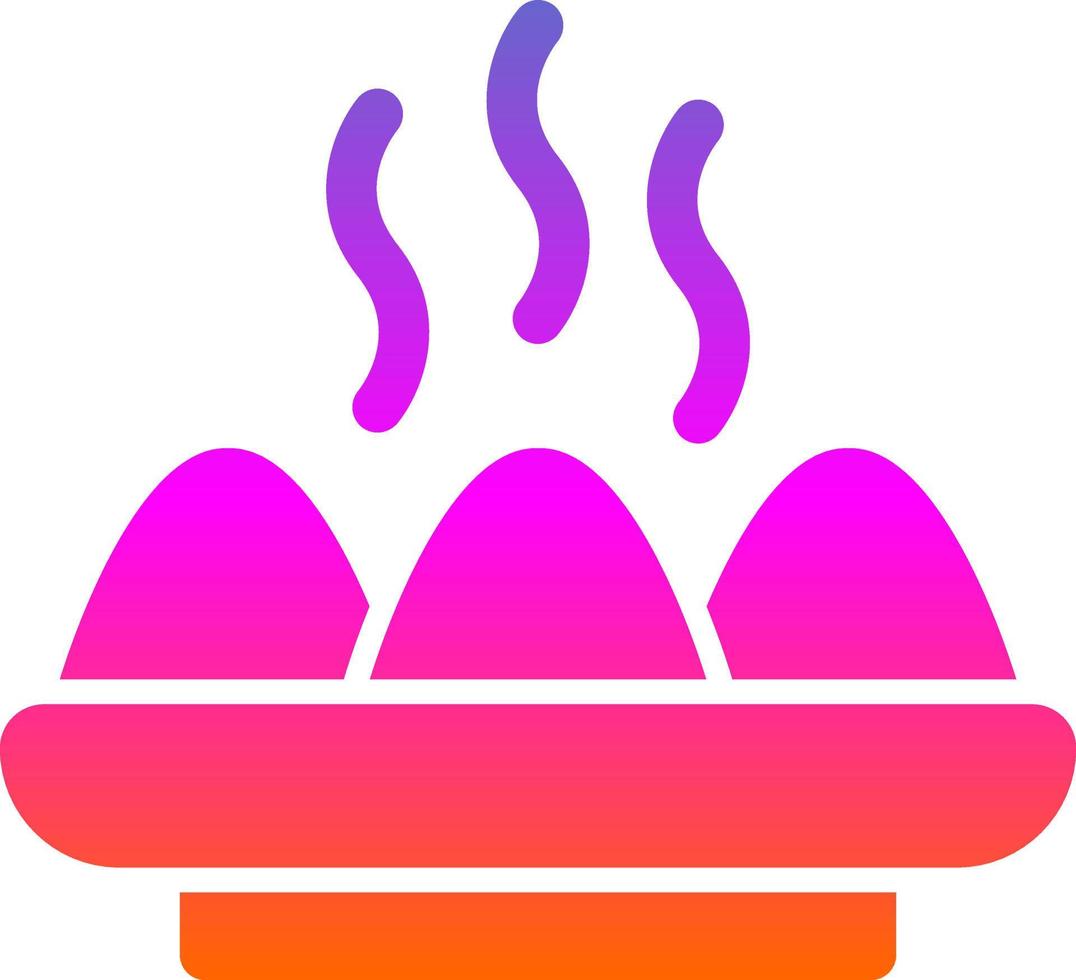 diseño de icono de vector de coxinha