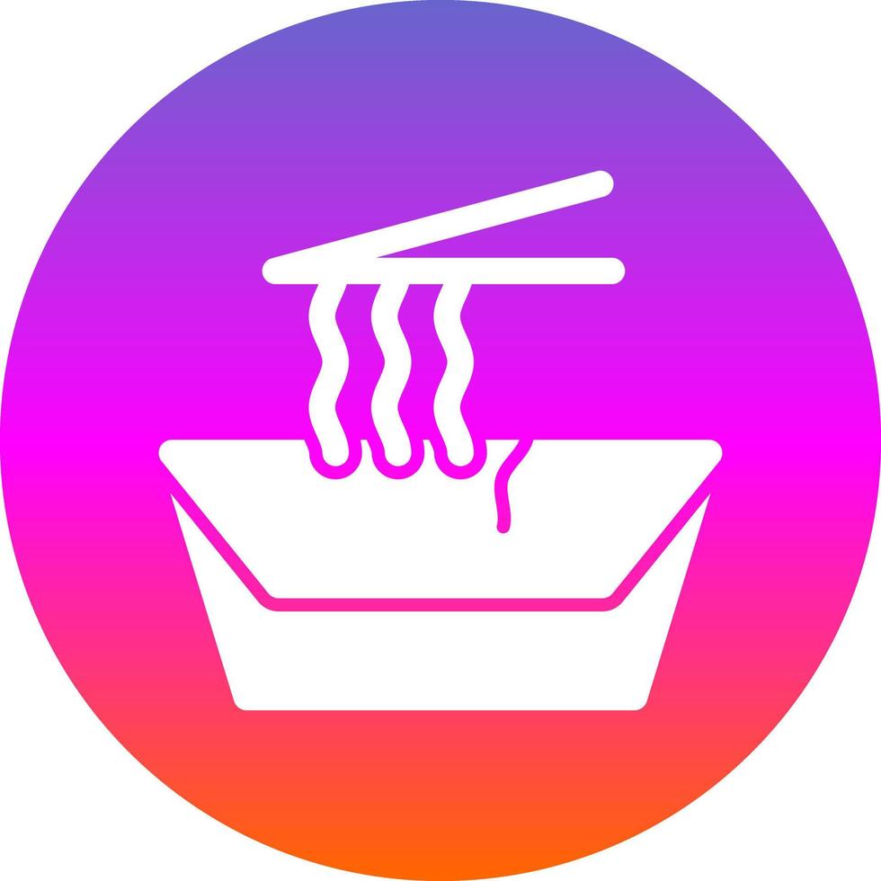 diseño de icono de vector de ramen