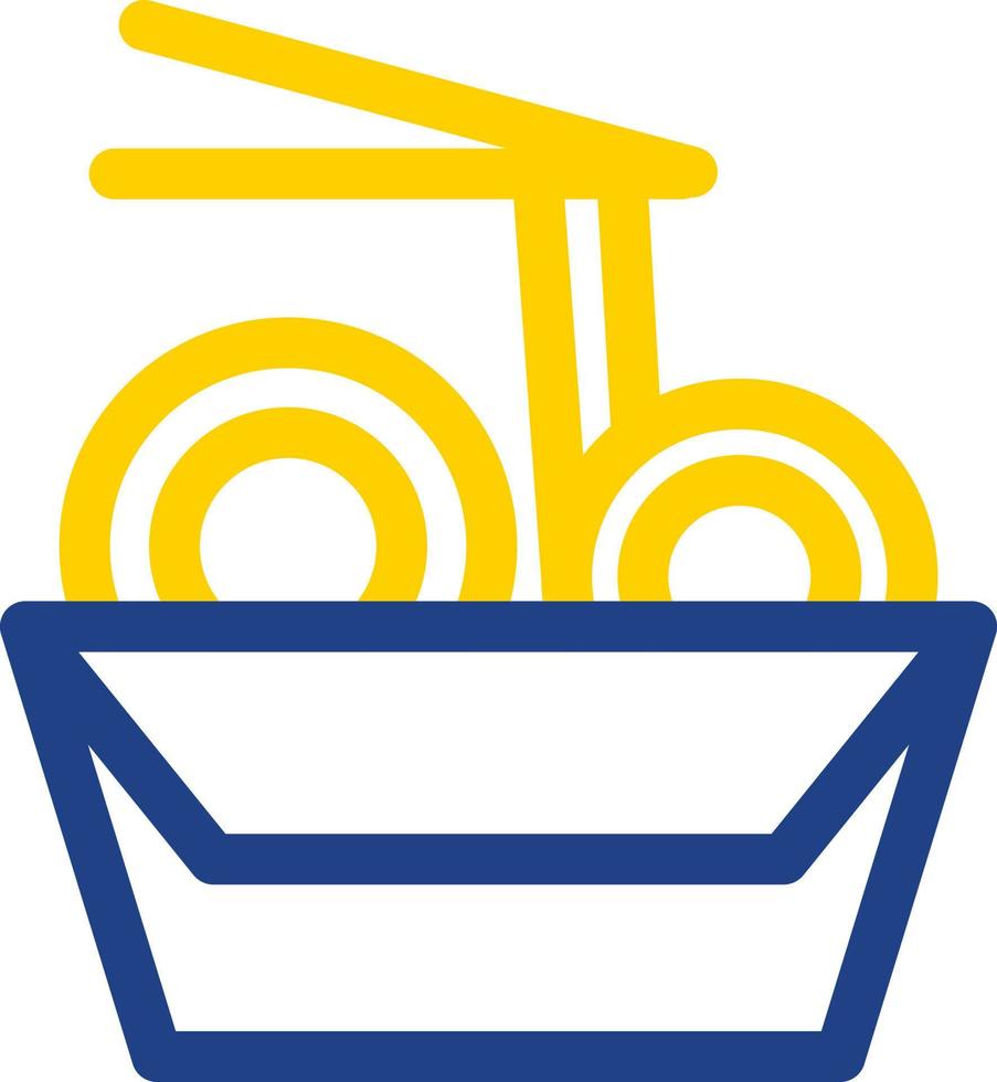 Pad Thai Vector Icon Design