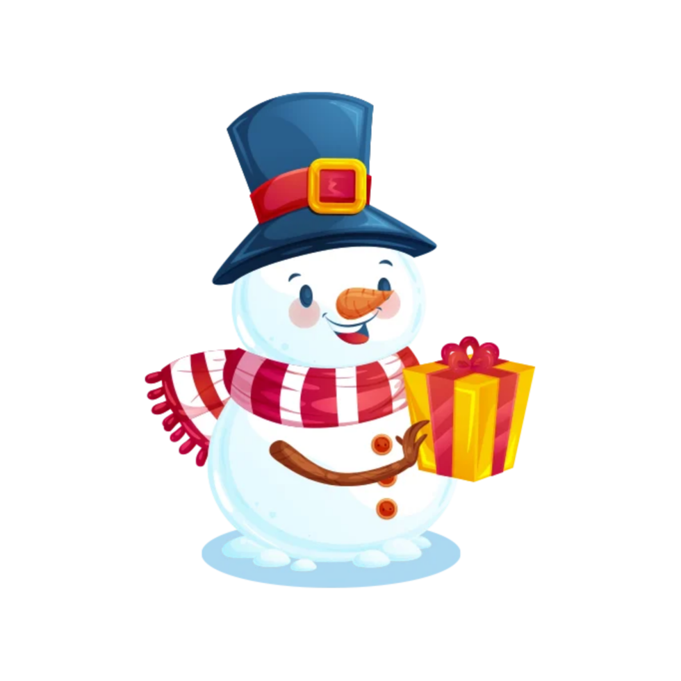 Merry christmas snowman png