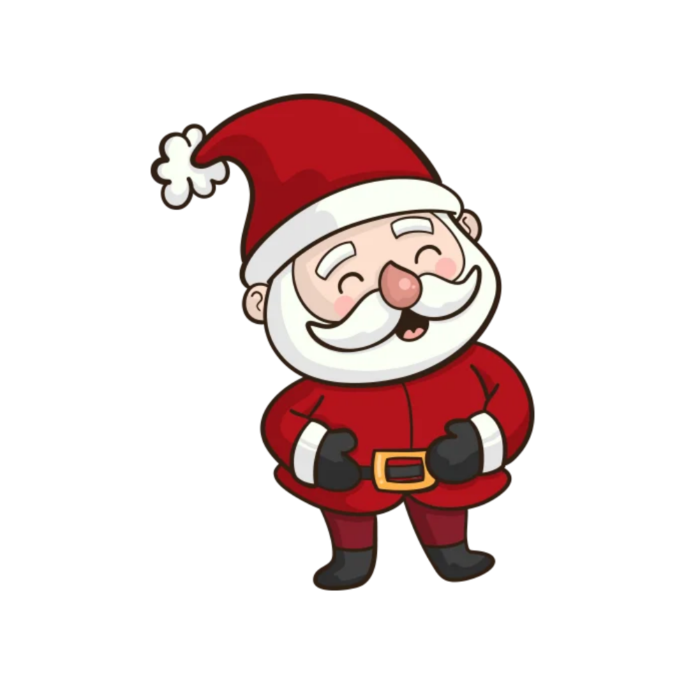 desenho animado do papai noel png