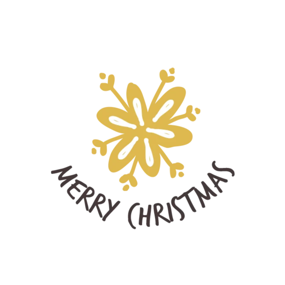 Frohe Weihnachten Typografie png