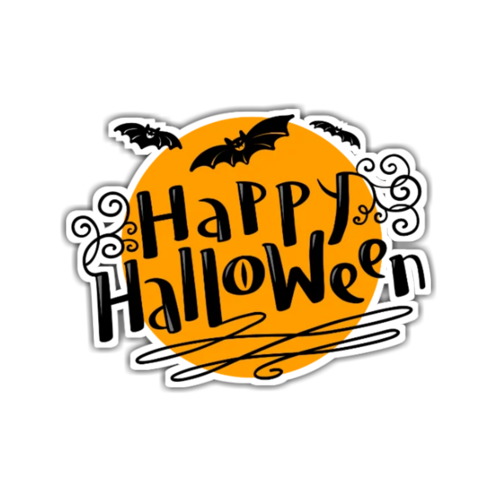 Happy halloween design png