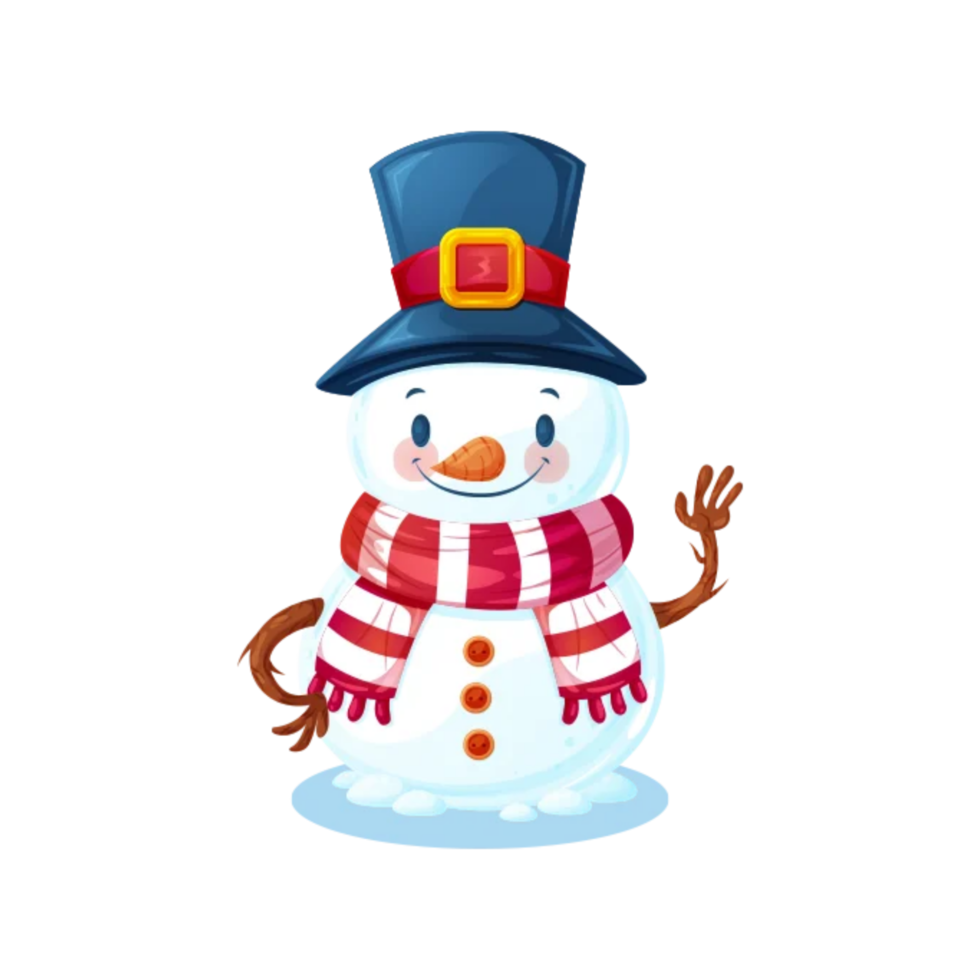 Merry christmas snowman png