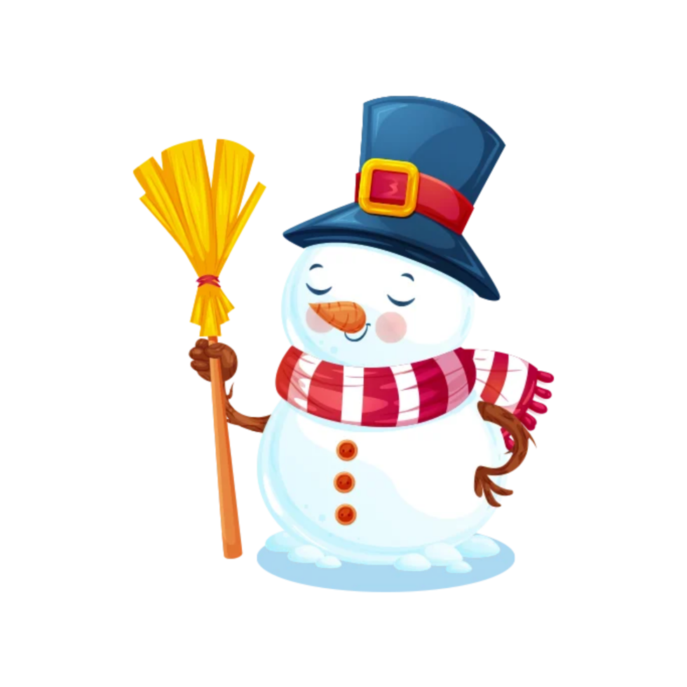 Merry christmas snowman png