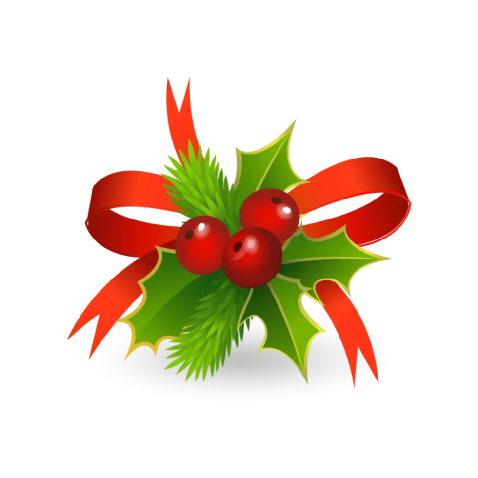 Frohe Weihnachtsdekoration png