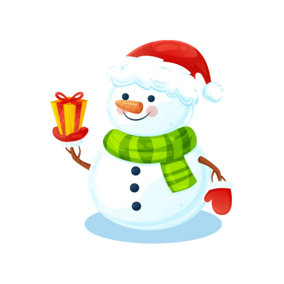 Free feliz navidad muñeco de nieve dibujos animados 15723574 PNG with  Transparent Background